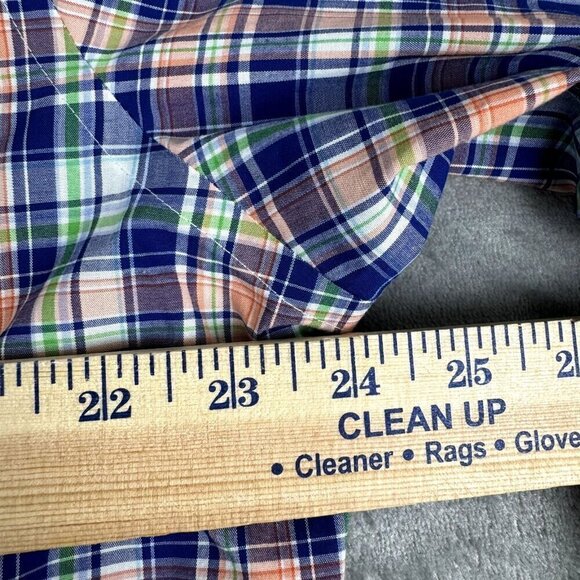 Lauren Ralph Lauren Men Large Black Label Colorful Plaid Long Sleeve Button Down - Picture 4 of 9